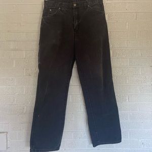 Dickies black mens work pants